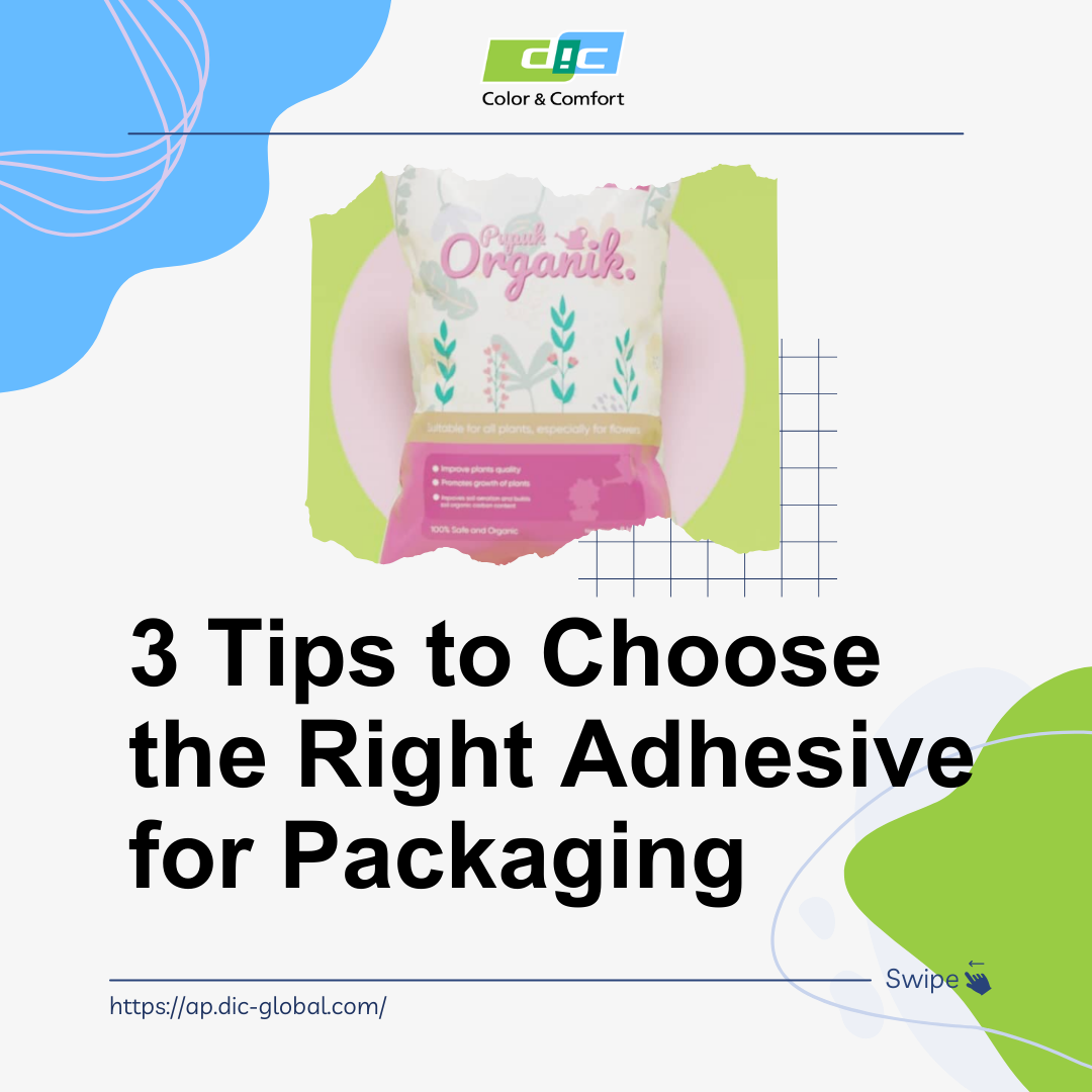 Graphic for listicle article: 3 tips to choosing the right adhesive for packaging